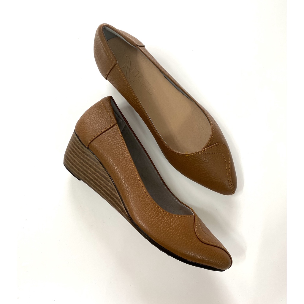 Giày búp bê nữ đế xuồng 5cm da thật mũi nhọn 502- FORM NHỎ - CÓ BẢO HÀNH.