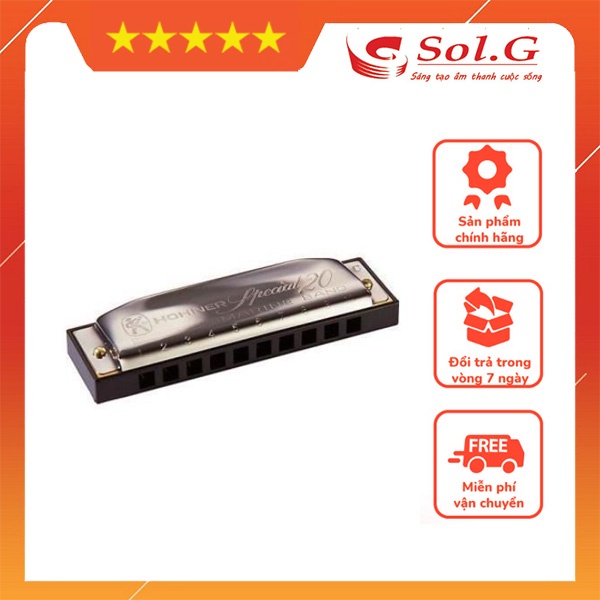 Harmonica Diatonic Hohner Special 20 A M560106 Phân Phối Nhạc Cụ Phụ Kiện Chính Hãng SolG