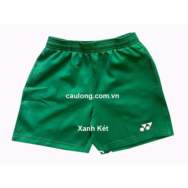 Quần Short Cầu Lông Nữ Yonex Logo Xanh Két