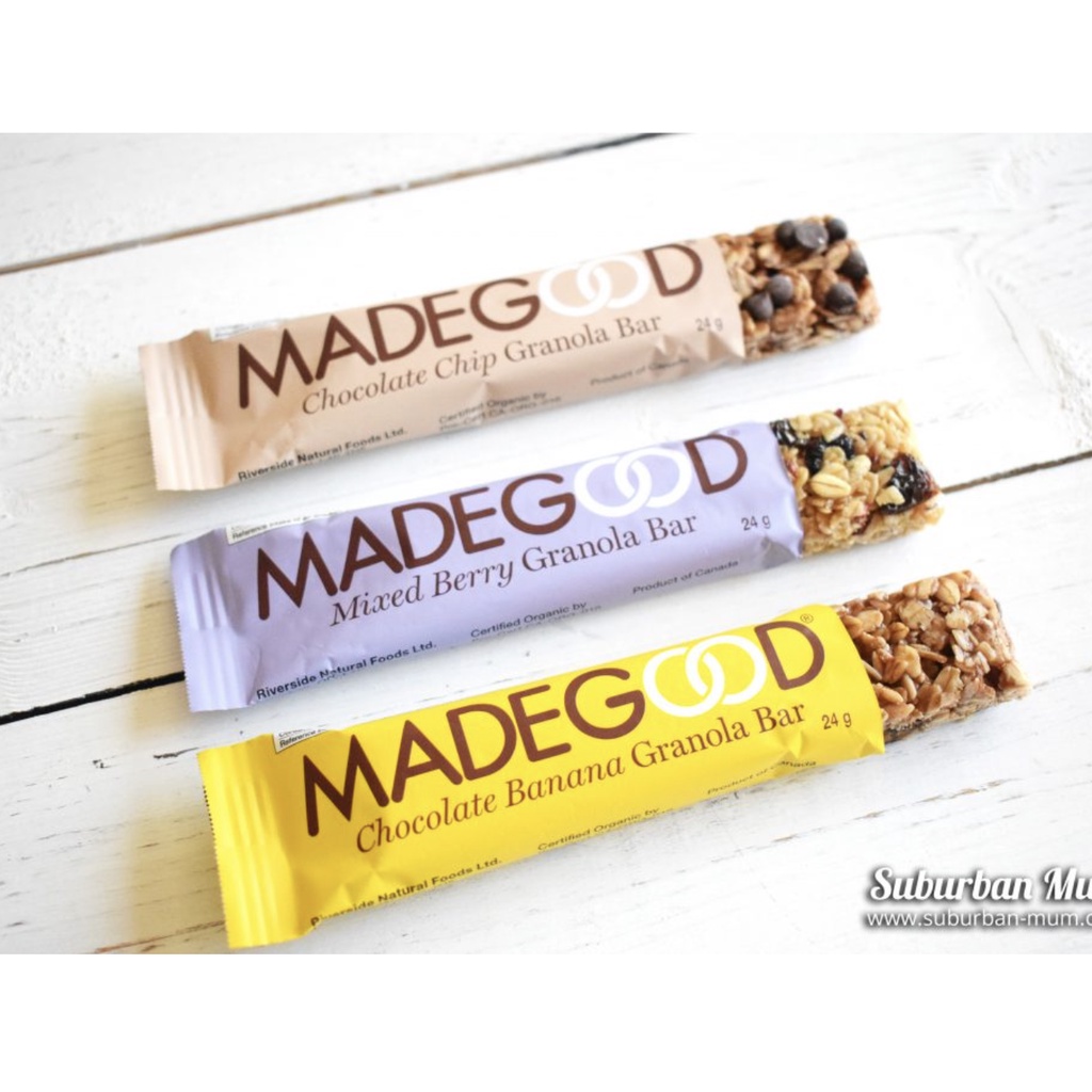 Madegood- Granola Bar Thanh bánh granola ăn vặt Organic Nut Free Gluten