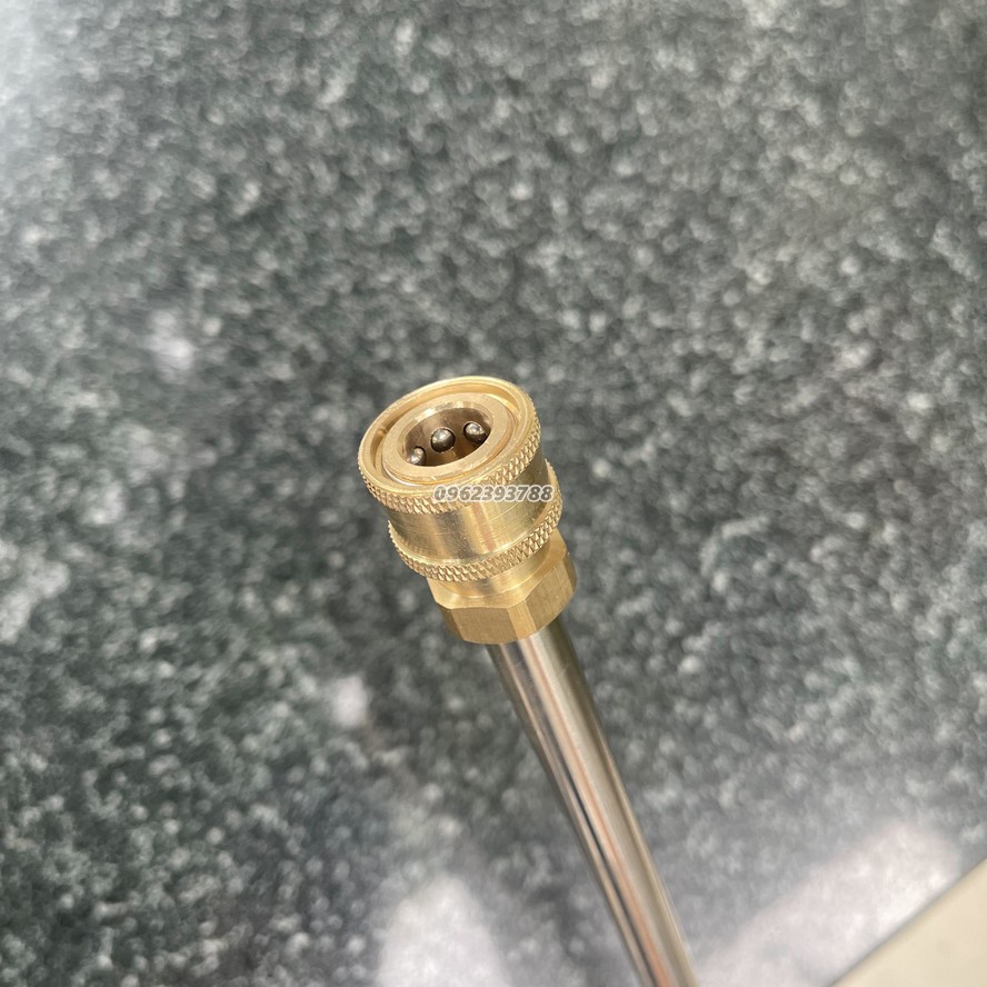 Thanh nối dài súng rửa xe máy bơm áp lực cao, 5000 PSI, nối nhanh 1/4