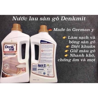 Nước lau sàn gỗ Denkmit của Đức