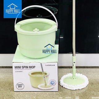 Bộ lau nhà Mini Spin Mop Lock&Lock ETM498 xanh mint Happy Mall