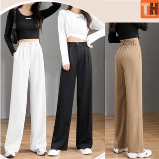 Đồ bộ nữ áo thun quần ống suông cá tính