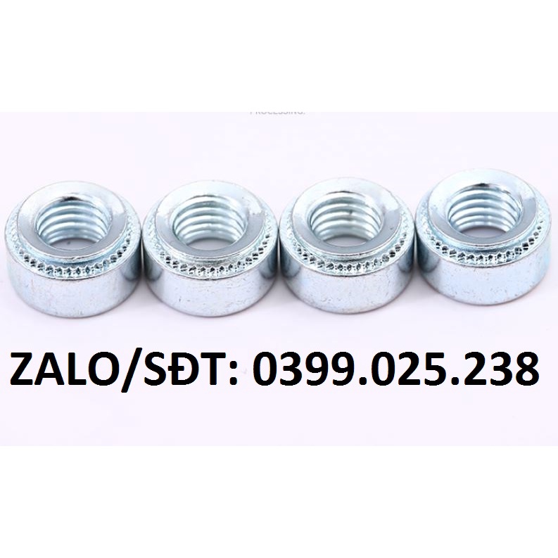 Combo 10 con đai ốc ép dính - ê cu dập - PEM - Steel Self-clinching Nuts M4, M5, M6, M8, M10