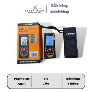 Thước đo khoảng cách bằng tia laser SNDWAY phạm vi 50m Điện Máy Quyết Trang