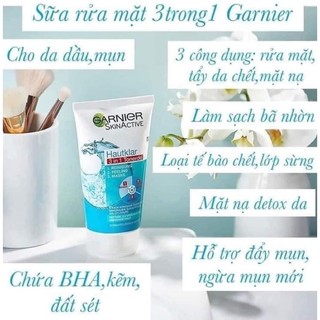 sữa rửa mặt Ganier