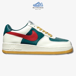 Giày Nike Air Force 1 Gucci Xanh Đỏ - Giày Nike af1 Gucci Xanh Đỏ Cổ thấp vải xịn đế cao su dễ phối đồ
