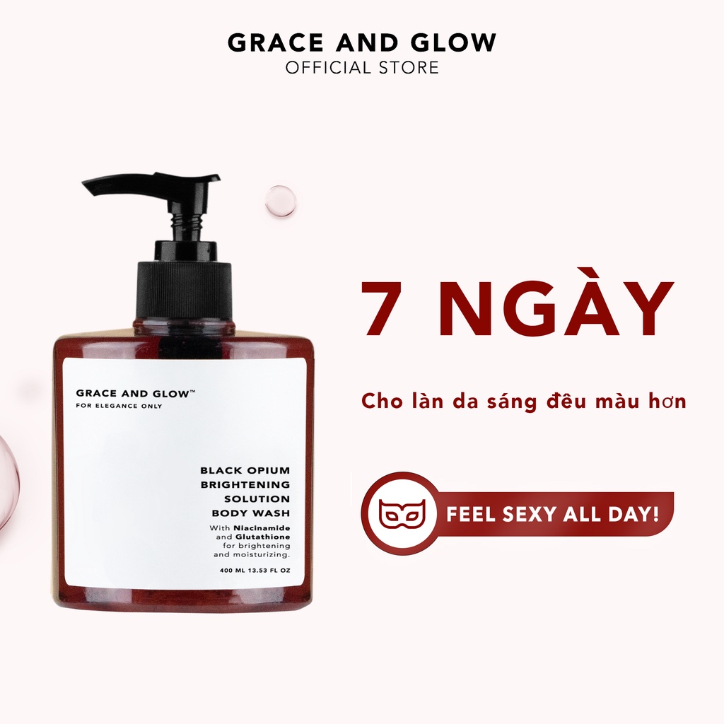 Sữa tắm Grace and Glow Black Opium Brightening Body Wash 400ml