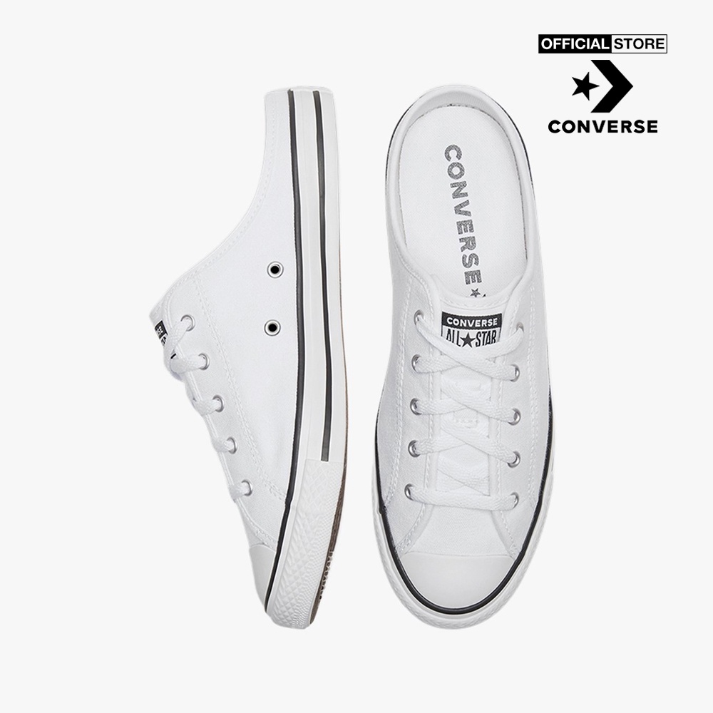 CONVERSE - Giày mules unisex Chuck Taylor All Star Dainty 567946C-0000_WHITE