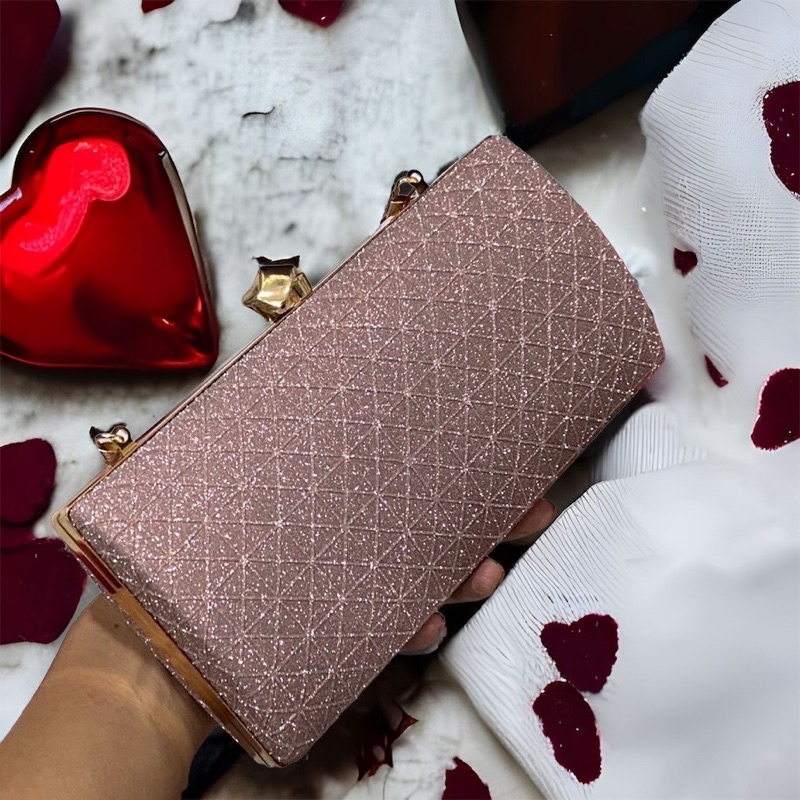 Bóp Đầm Đeo Vai Kết Hạt Thủ Công Hàng Cao Cấp Có Quai{ Nhận giao hoả tốc trong ngày khu vực tphcm}