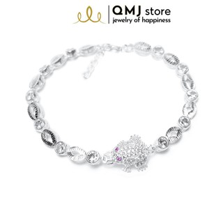 💖FREESHIP50K - Lắc tay bạc - Lắc tay Cóc kim tiền nạm đá tinh tế, bạc chuẩn 925 cao cấp