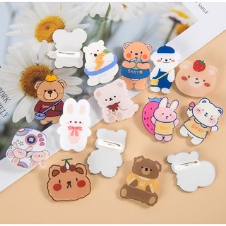 Huy hiệu pin cài balo quần áo nhiều mẫu dễ thương