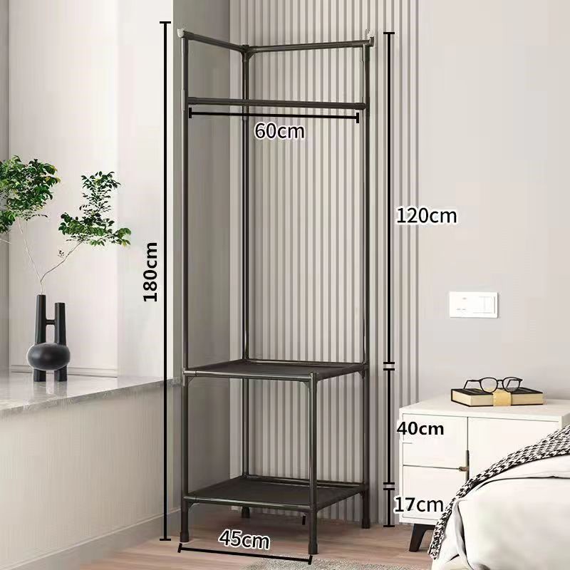 Kệ góc tường, kệ chữ V khung thép không gỉ chiều cao 180cm bảo hành 12 tháng
