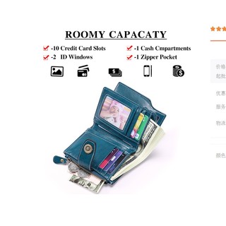 Ví nữ 100% da thật cao cấp phong cách mới