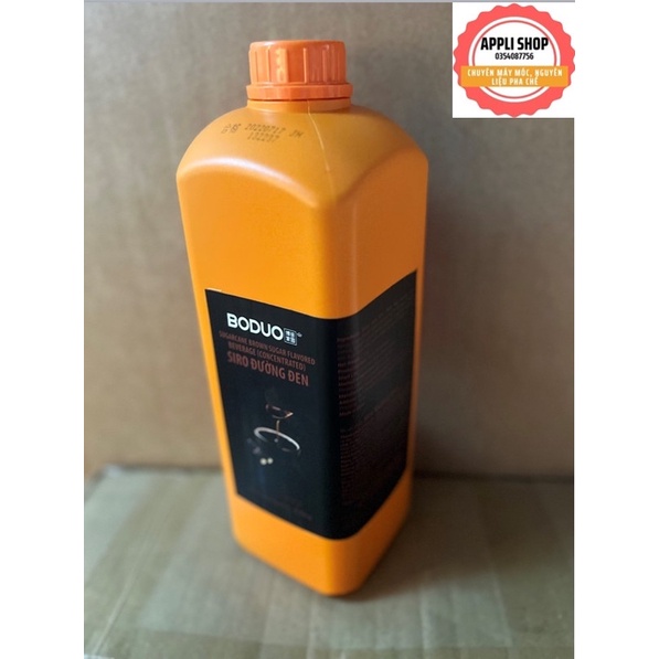 SIRO ĐƯỜNG ĐEN BODUO CHAI 2 LÍT.