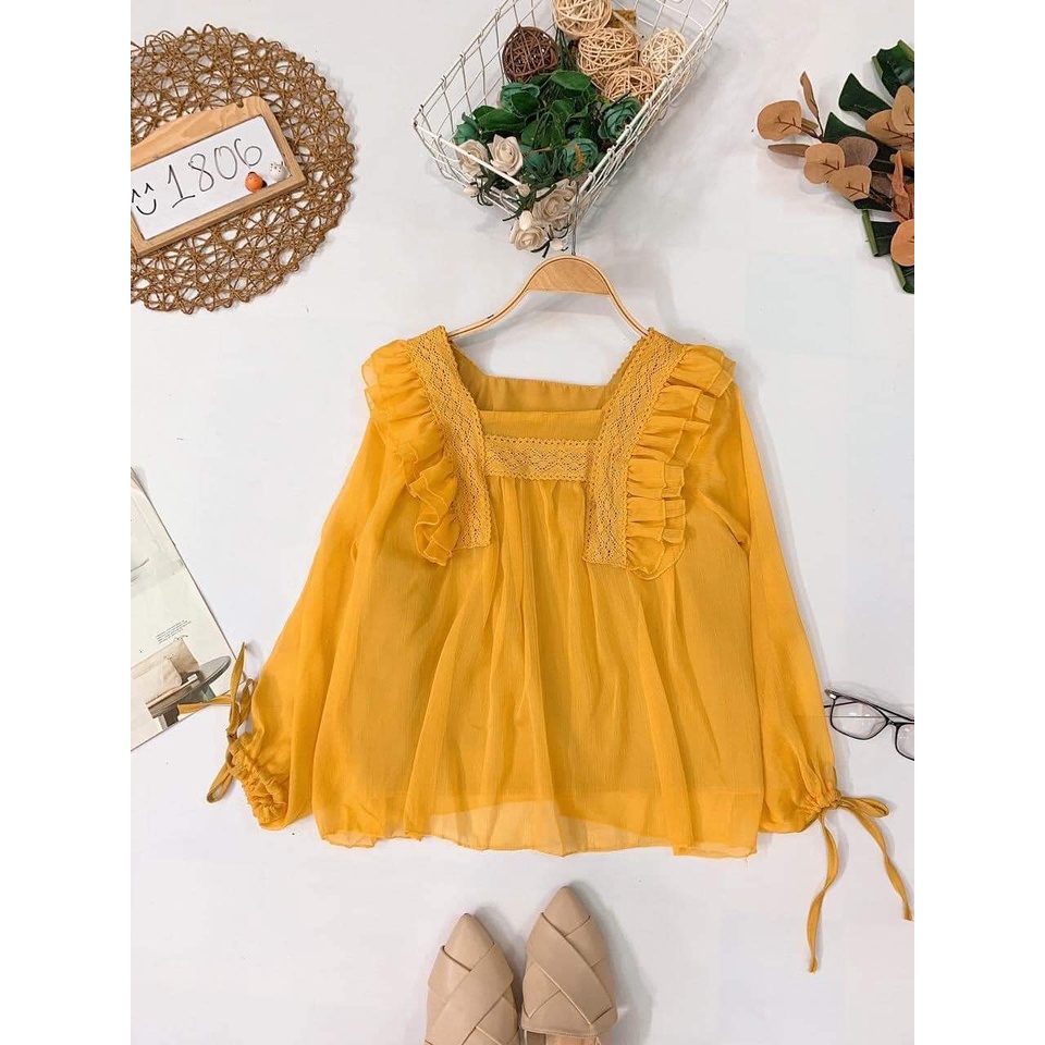 Áo bèo vai cực hót