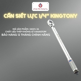 Cần siết lực 1/4" Kingtony 34223-1A