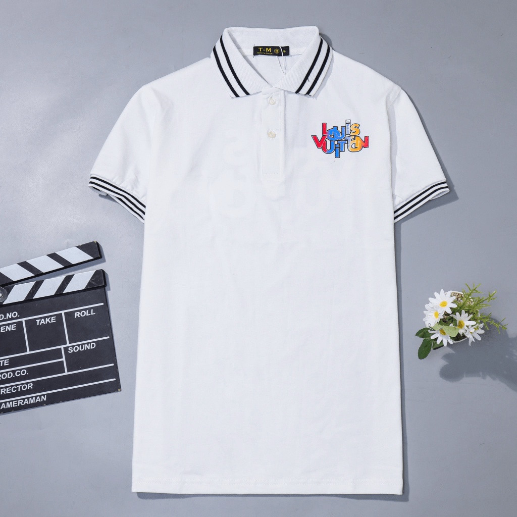 Áo Thun Nam Cao Cấp Cổ Trụ Vải Cotton Mềm Mát Phong Cách Trẻ Trung Lịch Lãm NEW UNISEX