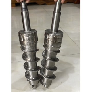 Trục xoắn linh kiện máy ép cốt dừa giúp ép kiệt nước cốt