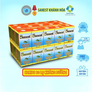 Nước Yến sào Sanest Không đường - Lọ 70ml