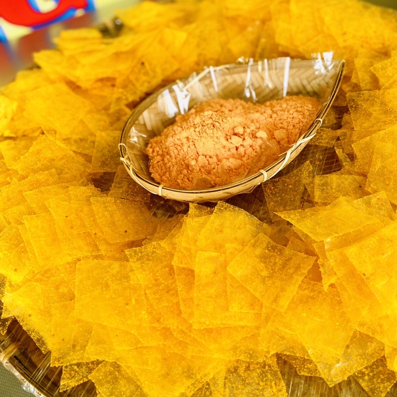 Bánh Tráng Phô Mai 🫕 Túi Lớn Khoảng 200g - Ăn Chay Được 🫕 Ăn Vặt Trang Zé Lòu