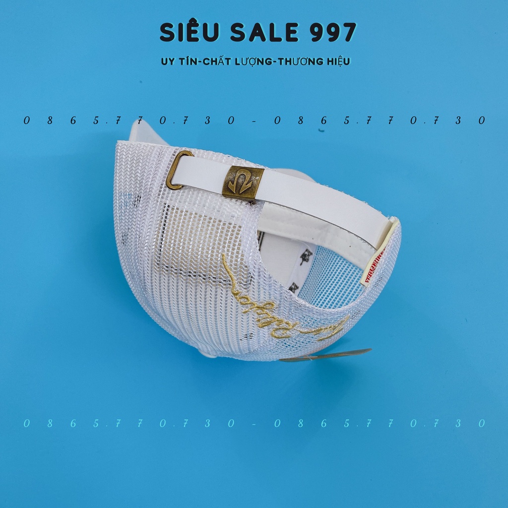 NÓN KẾT PHỐI LƯỚI ÔNG ĐỊA ĐÀN LOGO VUÔNG THỜI TRANG CAO CẤP 2 MÀU HOT HIT