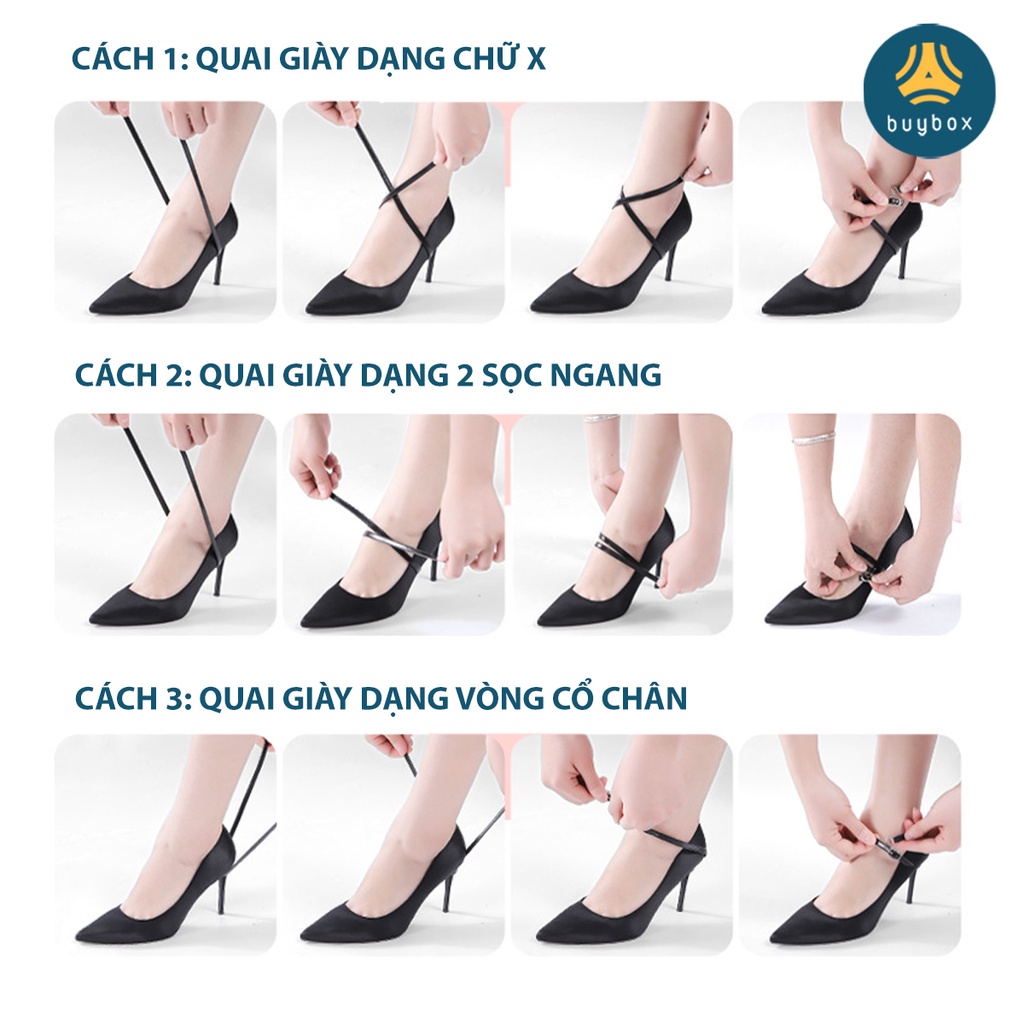 Mẫu quai giày cao gót, thay thể dây giày cũ, tạo mẫu cho giày cao gót, chống rớt gót - Buybox