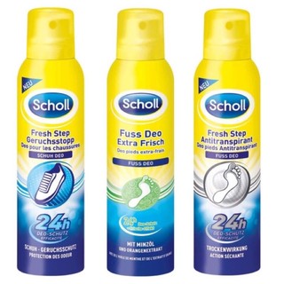 Xịt khử mùi hôi chân và giày Scholl
