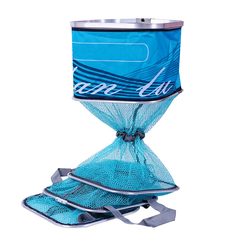 Rọng đựng cá vuông họa tiết 3D khung kim loại siêu bền rọng câu đài cao cấp câu đơn đài chính hãng giá rẻ shop cancau24h