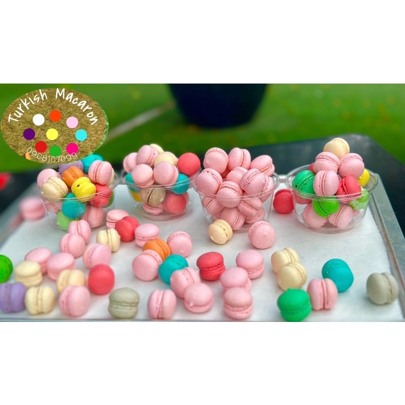 Set 10 bánh MACARON mini - như hình