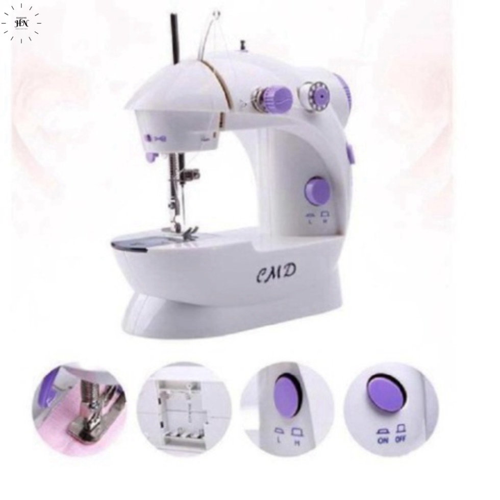 Máy may mini để bàn CMD - máy khâu gia đình siêu tiện lợi HN