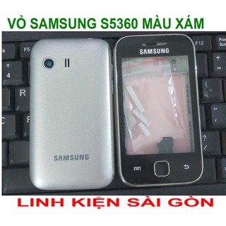 Vỏ samsung s5360 màu xám