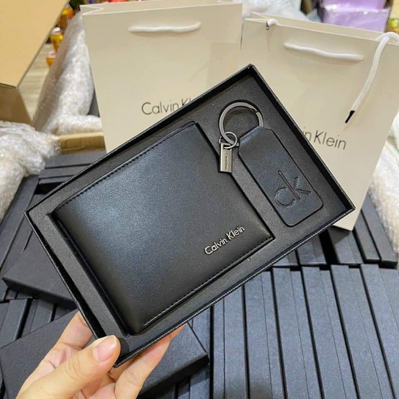 Sét Ck Sét Ví Nam Móc Khoá Full Hộp