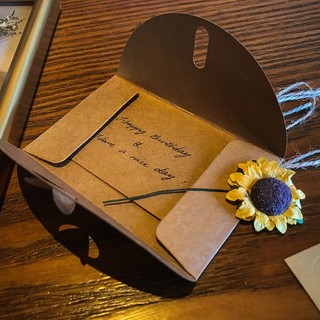 Thiệp sinh nhật Hoa Giấy Handmade