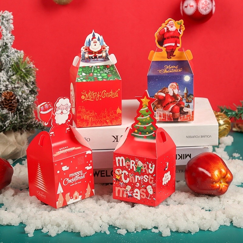 Combo 10 Vỏ hộp đựng quà Noel, valentine, ngày kỉ niệm, lễ cưới hỏi, sinh nhật, quà tặng (hàng đẹp loại 1)