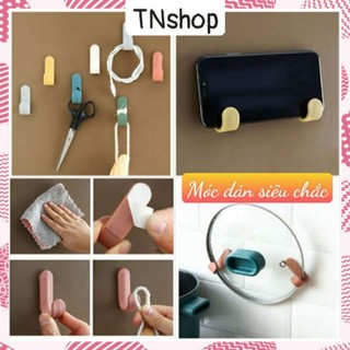 Móc treo đồ dán tường mini chữ J tiện lợi, giúp lưu trữ phụ kiện, móc khóa ...