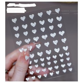 Hình dán nail 3d - sticker decan- hình ánh nhũ