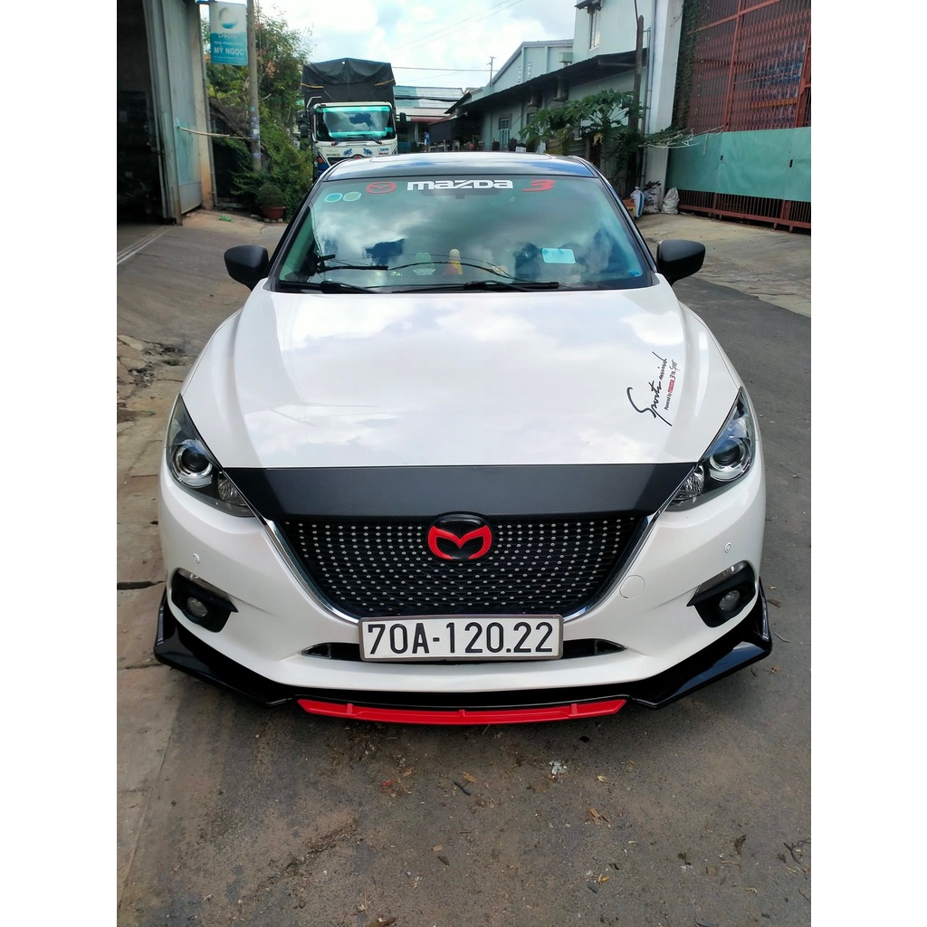 Lip trước/ lippo trước/ Cản trước lắp cho xe mazda3