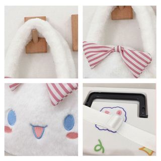 Bololo Túi Đeo Chéo Hình Chú Chó Laurel Bằng Lông Nhung Dễ Thương Xinh Xắn