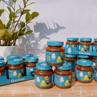 Mận đen nghiền Gerber Nga