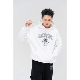 Áo nỉ mũ boo unisex in logo marvel comics boozilla