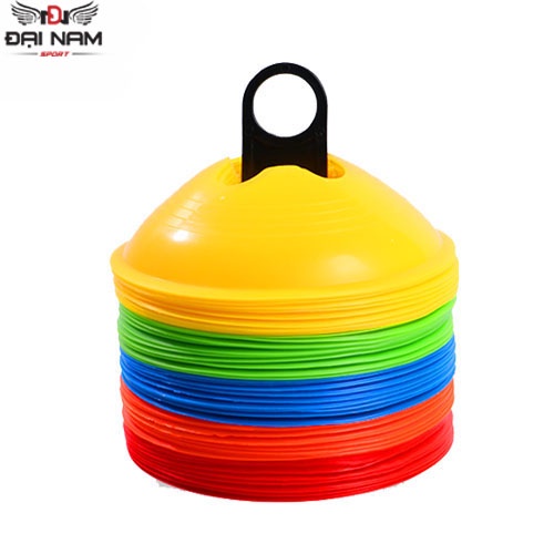 Nấm Lùn Chiến Thuật Bóng Đá,Cone Tập Luyện cao 4.5cm Chính Hãng Đại Nam Sport