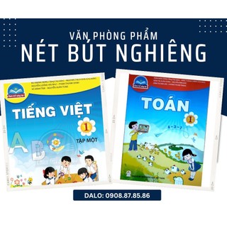 Combo toán + tiếng việt tập 1 lớp 1