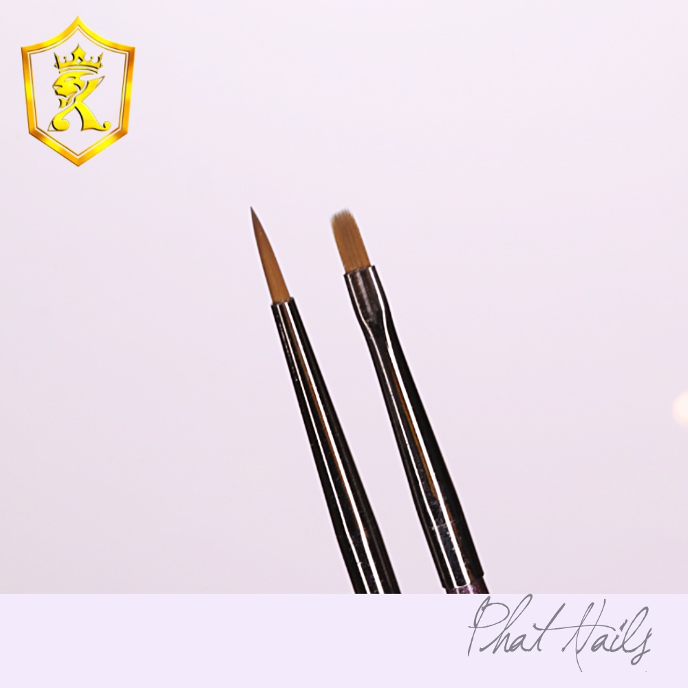 cọ hoa cúc tô màu nước đầu nhọn và tròn chuyên vẽ nail