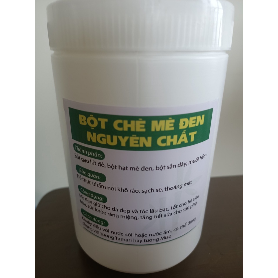BỘT CHÈ MÈ ĐEN NGUYÊN CHẤT 500G