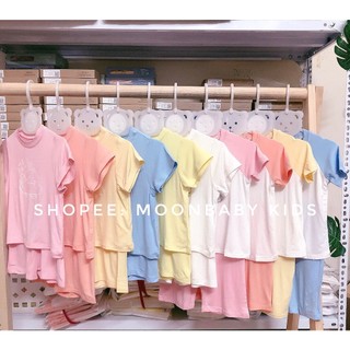 Bộ quần áo cộc Punchun bé trai, bé gái 3 tháng đến 5 tuổi