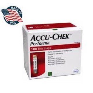 ( hoả tốc) Que thử đường huyết Accu-Chek Performa