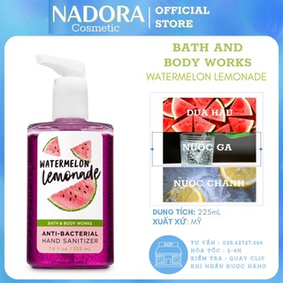 GEL RỬA TAY KHÔ BATH & BODY WORKS - WATERMELON LEMONADE (225ml)