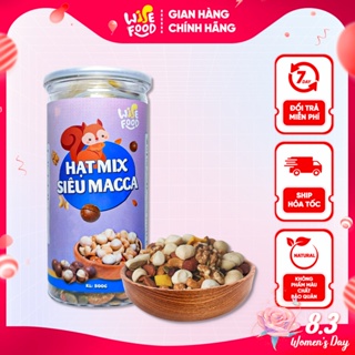 Hạt Mix Siêu MACCA Wise Food 500g Không Đường Không Yến Mạch